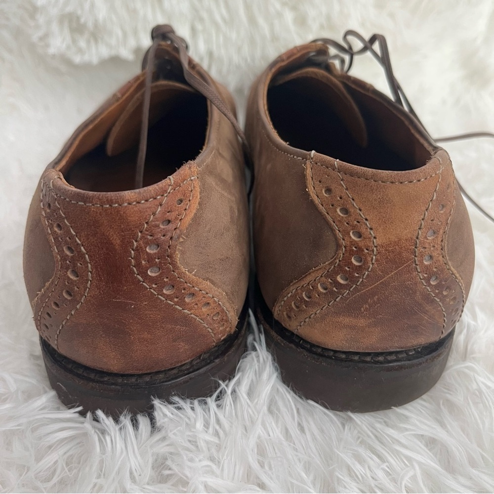 Allen Edmonds Classic Brown Leather Men's Shoes 9.5D - Picture 10 of 12